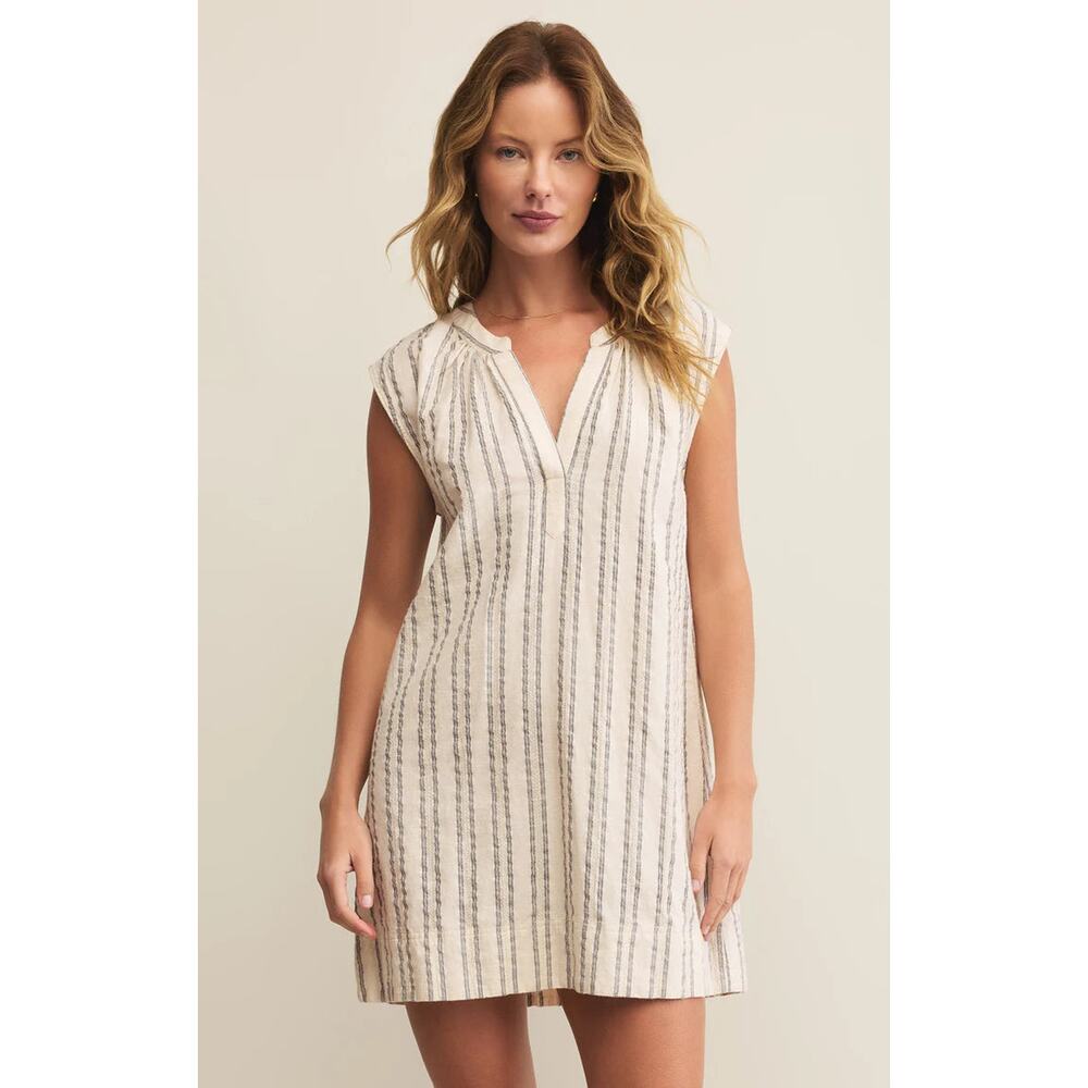 Z Supply Minna Stripe Mini Dress - Sea Salt NWT VARIOUS SIZES